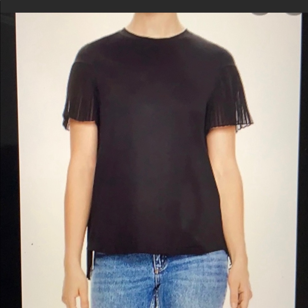 New Sandro Paris Black Top size 2